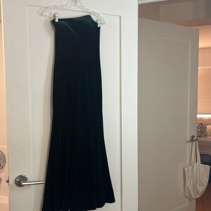 Betsey and Adam velvet floor length dress, size 2